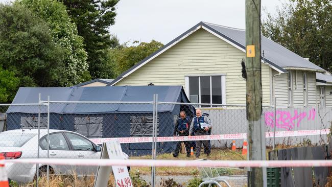 The Australian terrorist’s second target was Linwood mosque. Picture: Getty Images