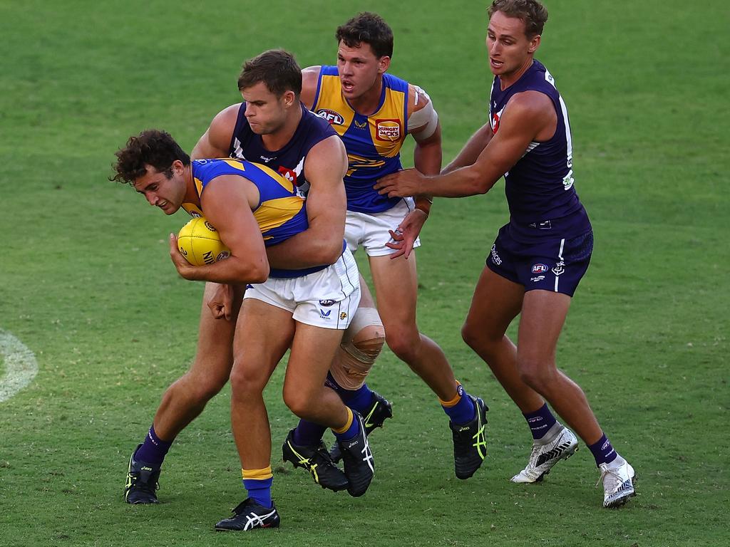 Pre-season matches are heavily scrutinised to find the right balance before round 1. Picture: Paul Kane/Getty Images