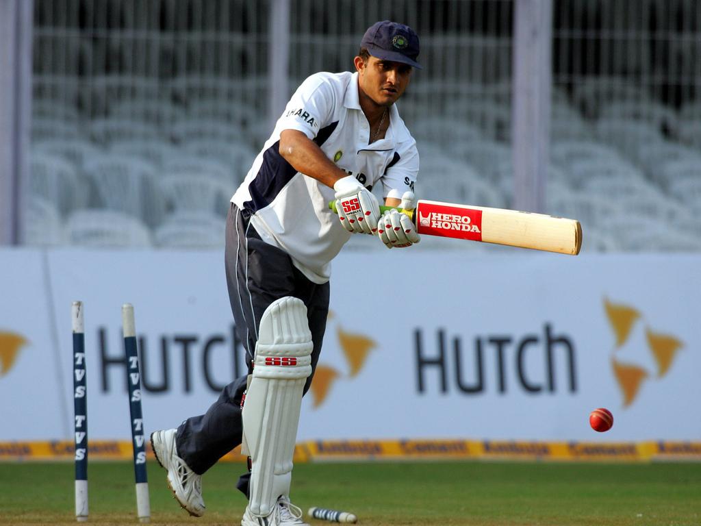 Sourav Ganguly’s fitness test in Nagpur before the 2004 Test.