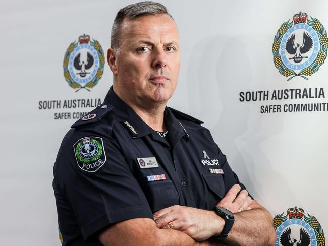 SA Assistant Commissioner Ian Parrott. Picture: Russell Millard