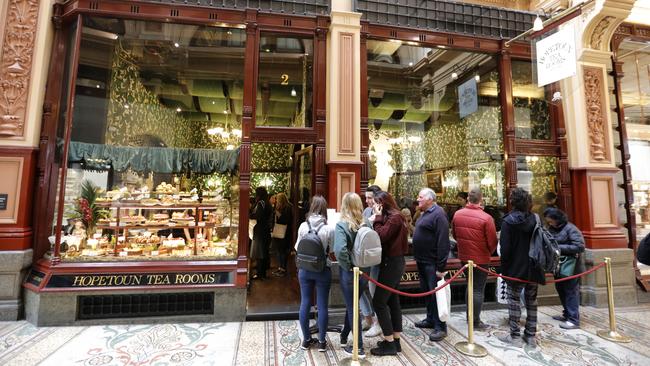 The Hopetoun Tea Rooms. Picture: Alex Coppel