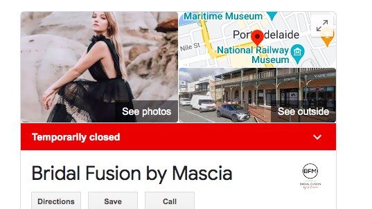 Bridal Fusion by Mascia has shut down.