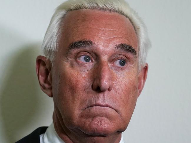 Adviser to US President Donald Trump, Roger Stone. Picture: Getty