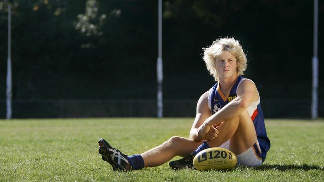 Sloane in the year he was drafted from Victoria, in 2008.