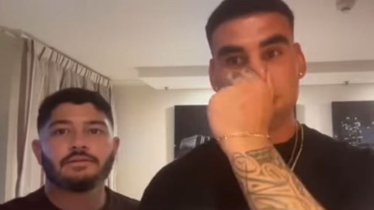 The Roosters have slammed online speculation about a video featuring five star players.