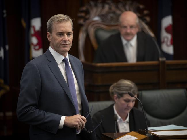 Parliament, Deputy Premier Michael Ferguson. Picture: Chris Kidd