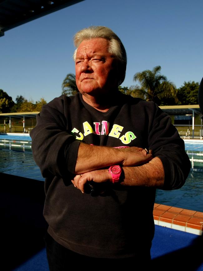 Caine at his Aquatic and Fitness Centre in Carrs Park in 2009.