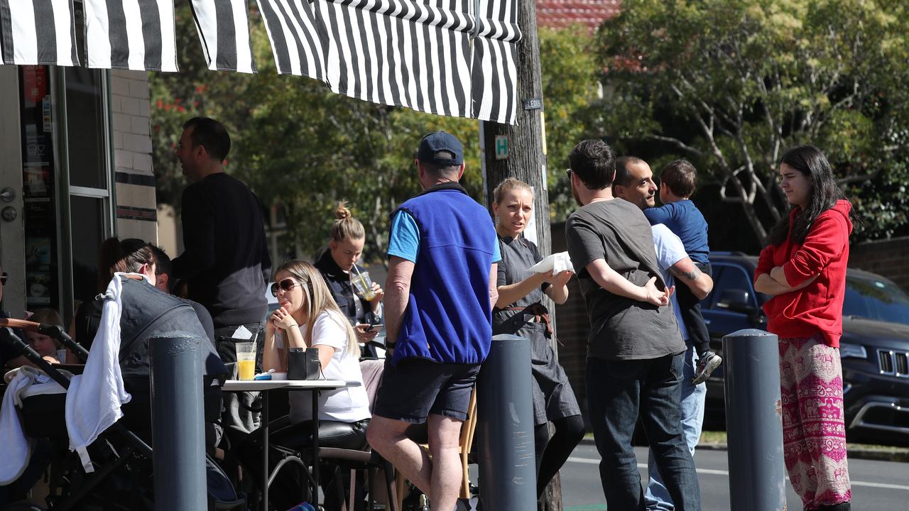 Cafes are about to get a whole lot busier. Picture: David Swift