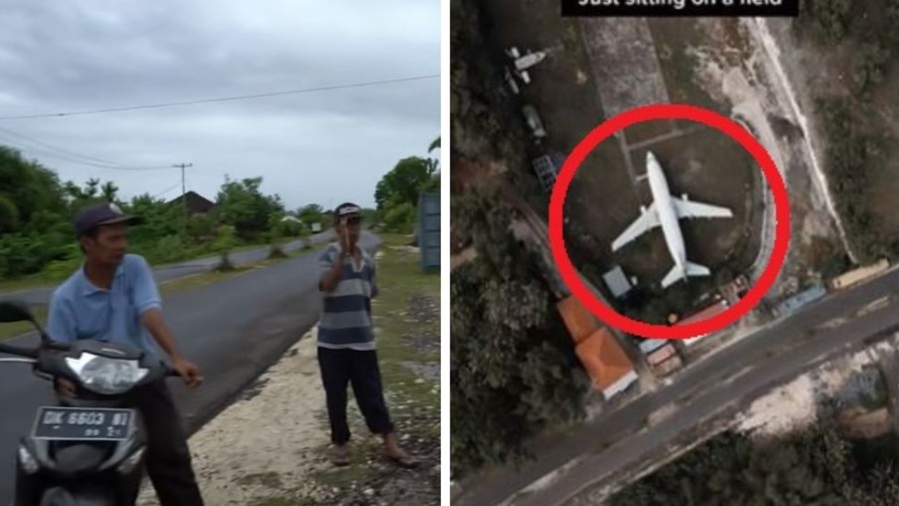 Gizem, Bali sahasında terk edilmiş bir 737 uçağını çevreliyor