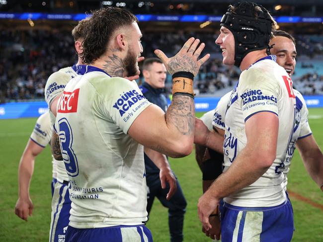 The Bulldogs roster gets stronger by the year through big name signing and the strength of the junior program. Picture: Cameron Spencer/Getty Images