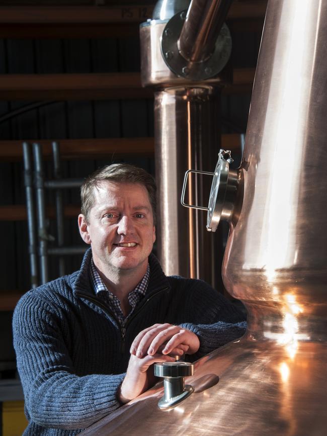 Southern Wild Distillery owner George Burgess. Picture: SUPPLIED