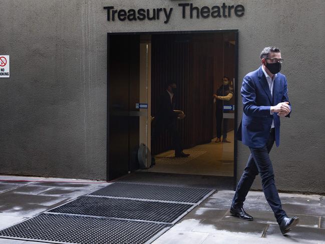 Victorian Premier, Daniel Andrews. Picture: Sarah Matray