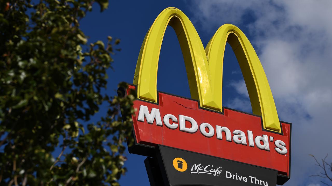 Signage of the Fawkner McDonald's is seen in Melbourne, Thursday, May, 14, 2020. Picture: James Ross/AAP