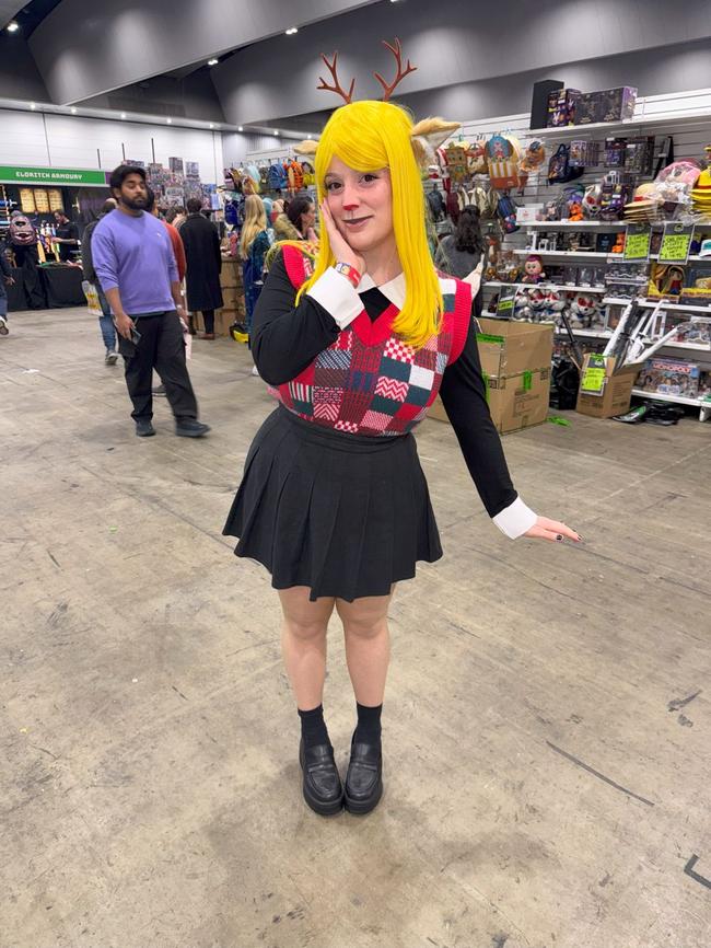 Adriana Dall’Est attends the Oz Comic Con Melbourne at the Melbourne Convention & Exhibition Centre on Sunday, June 08, 2025. Picture: Jack Colantuono