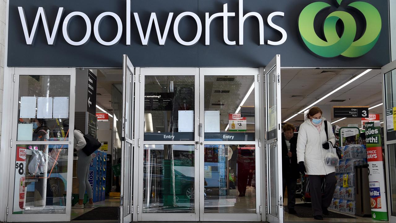 Woolworths said it had “adjusted” its prices following price hikes from suppliers. Picture: NCA NewsWire/Bianca De Marchi