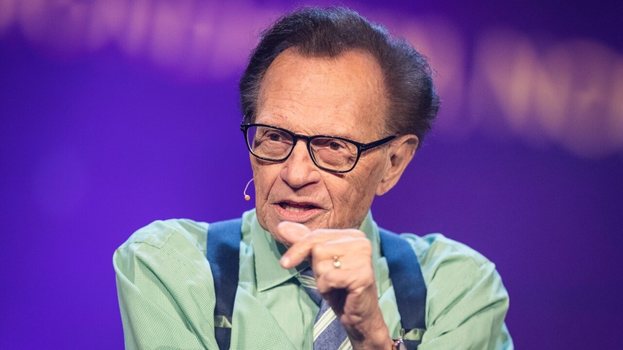 Larry King's estranged wife Shawn says family wore his signature suspenders  to funeral four days after his death at 87