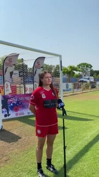 ADF Remembrance Day soccer match 2024