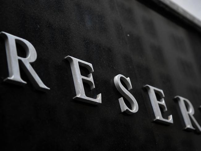 Signage at the Reserve Bank of Australia (RBA) building in Sydney, Tuesday, March 3, 2020. The Reserve Bank is expected to cut the cash rate to a new record low 0.5 per cent on Tuesday. (AAP Image/Joel Carrett) NO ARCHIVING