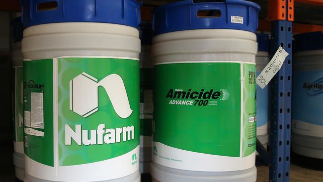 A Nufarm product on a shelf. Picture: Yuri Kouzmin