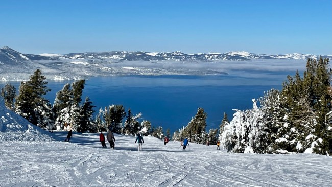 I skied 2 US states at one incredible ski resort