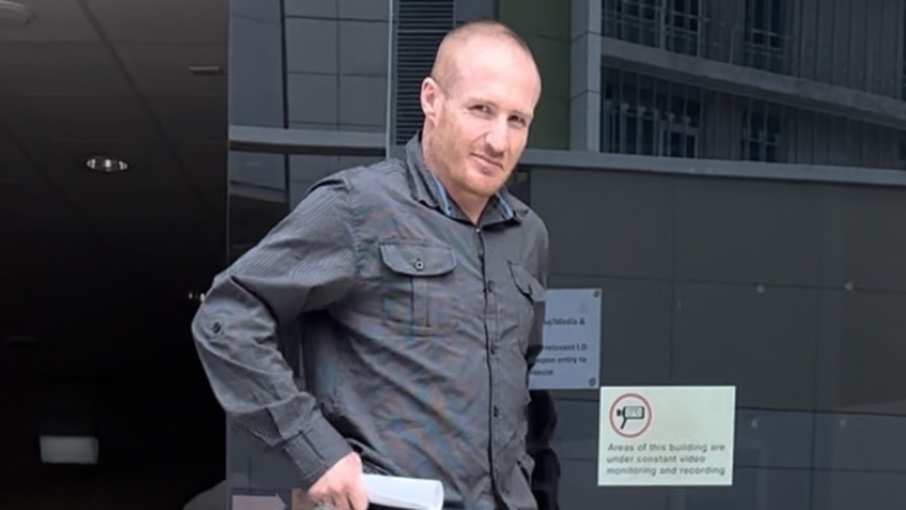 Samuel McNeill outside the Maroochydore Magistrates Court last year.