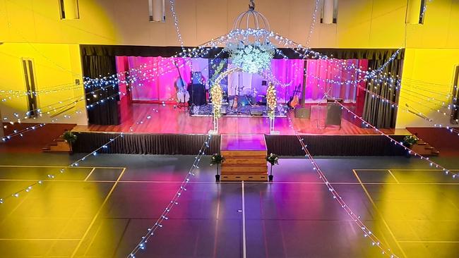 The beautifully decorated Pavilion for the Gympie Show Ball. Photo: The Pavilion Conference &amp; Reception Centre