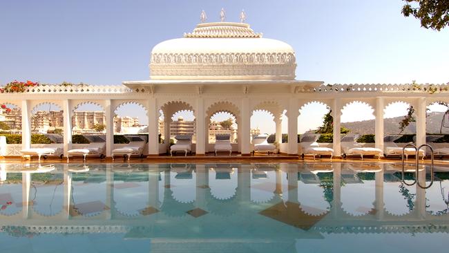 Taj Lake Palace, Udaipur, India.