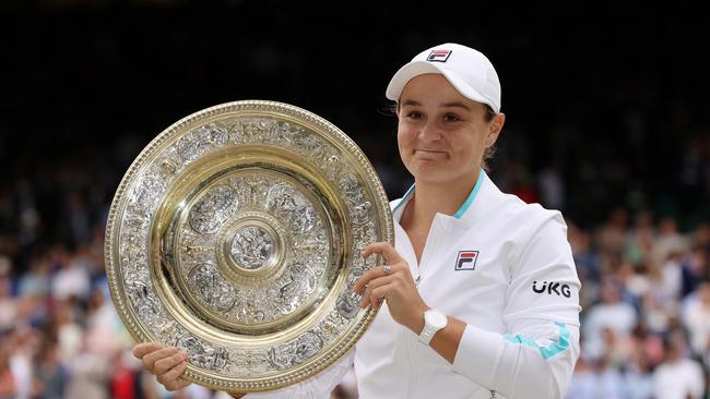 The AOC is hopeful the likes of Ash Barty and Patty Mills will inspire the next generation of Indigenous athletes. Picture: Clive Brunskill/Getty Images