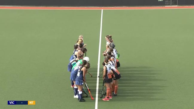 REPLAY: Australian U18's Girls Hockey Championships - VIC vs NT