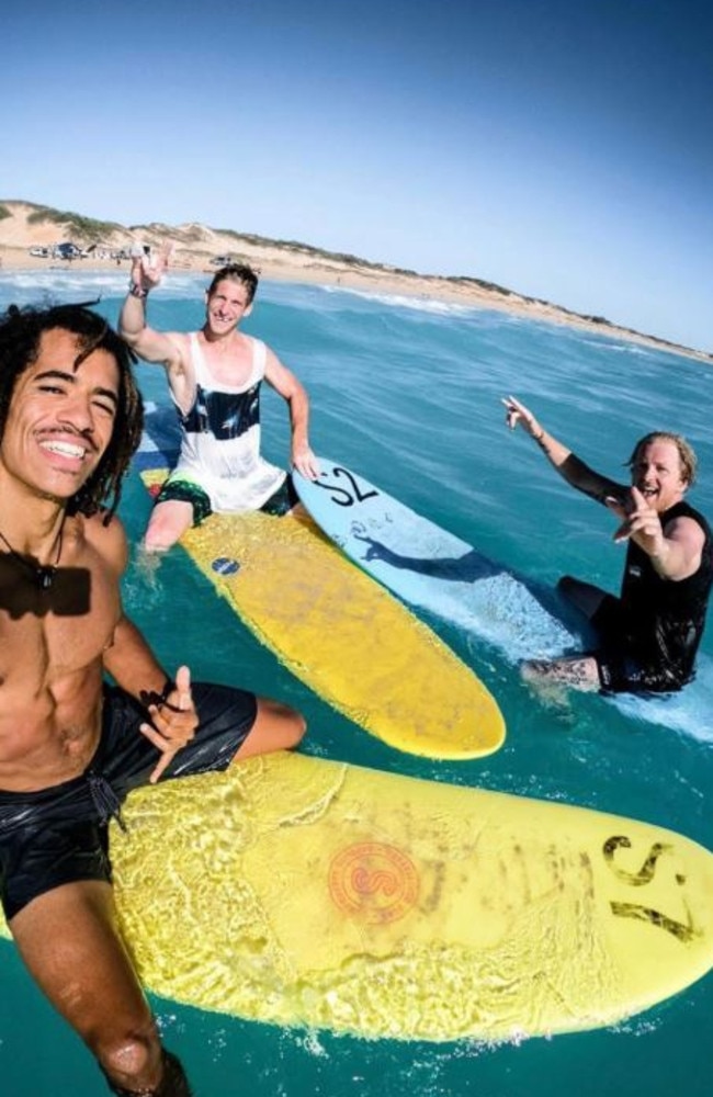 “Thrills chaser” Nick Pescetto shared this photo from Broome in WA. Picture: Instagram