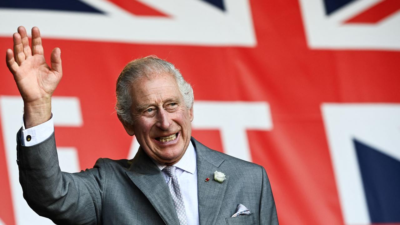 The King pictured in Bordeaux last September. Picture: Christophe Archambault/Pool/AFP