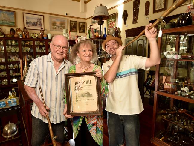 Ian, Joelle and Tristan Fleming at the Speckled Hen which has celebrated it's 50th birthday. Picture: Evan Morgan