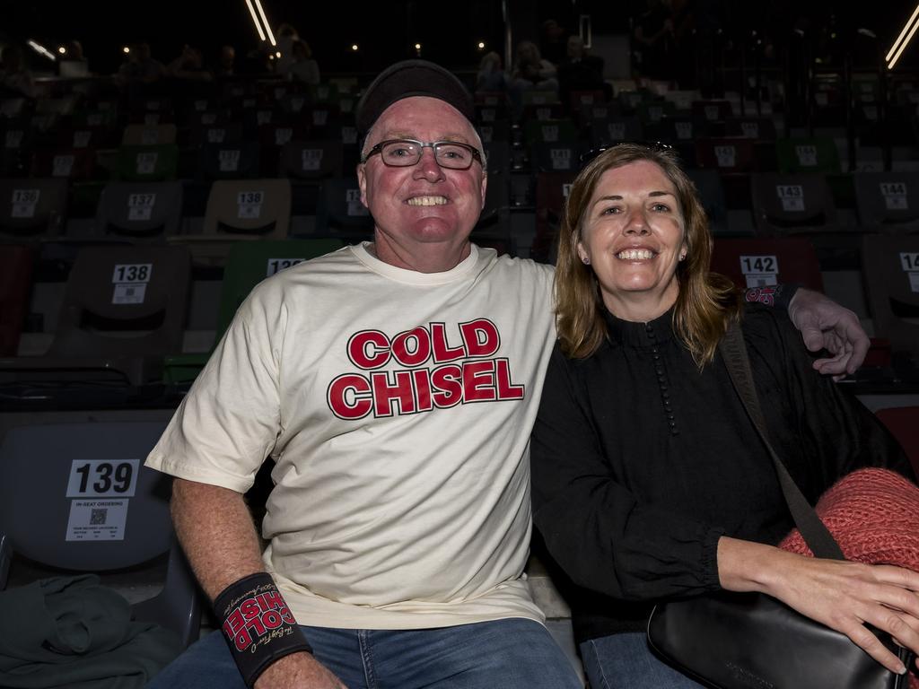 Cold Chisel The Big Five-0 tour - Tony Todd and Terrie Clark. Picture: Caroline Tan