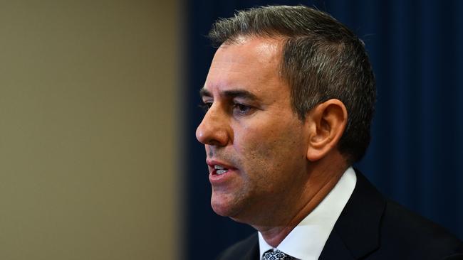 Treasurer Jim Chalmers says the Coalition is more focused on waging ‘culture wars’ than the cost of living. Picture: Dan Peled / NewsWire