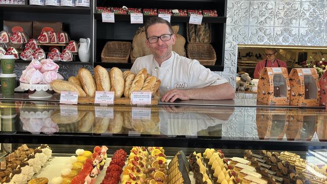 Zimt Patisserie owner Micheal Leider said he appreciated the support of the community group.