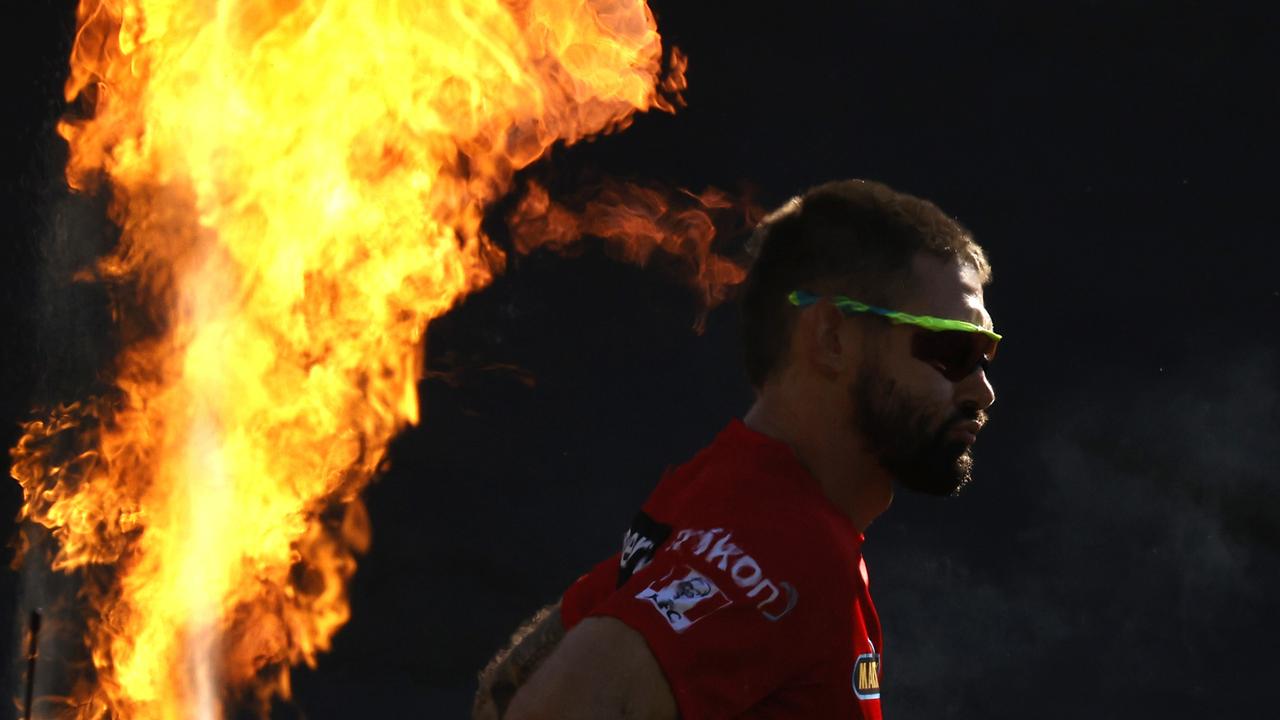 It’s out of the frying pan, into the fire for Big Bash League. Picture: Darrian Traynor/Getty