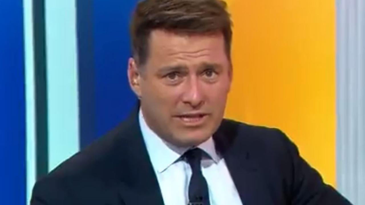 Karl Stefanovic doesn’t like the plan one bit. Picture: Today