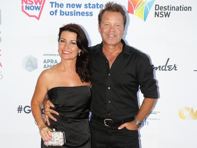 Musical DNA ... Cassar-Daley and wife Laurel support their children’s musical inclinations. Picture Cameron Richardson.