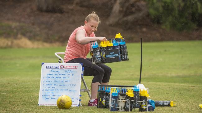 The Dragon’s trainer Emily Stephens. Picture: Rob Leeson.