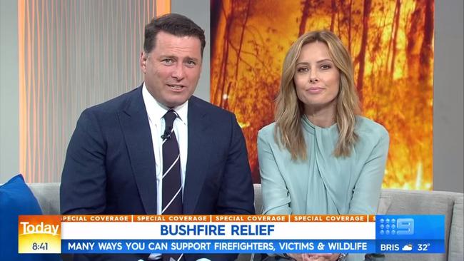 Karl Stefanovic and Allison Langdon on Today