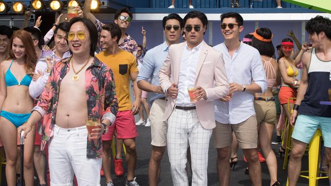 A scene from the film <i>Crazy Rich Asians</i>.