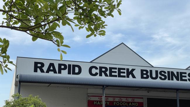 Rapid Creek Business Village is along the busy Trower Road. Picture: Annabel Bowles