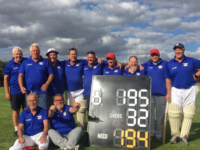 Members of the Tierney family recently played a NWMCA game together for West Coburg. Picture: Supplied. 