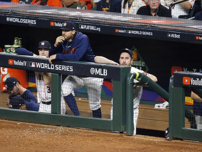 The Astros dugout was a bit quieter in 2019.