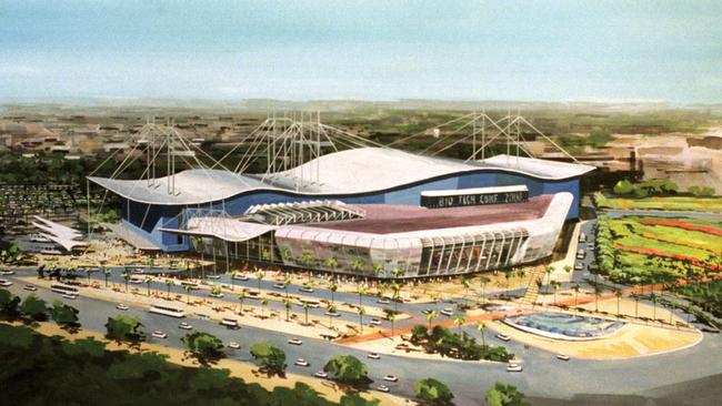 A Concept Design of a Convention Centre at the Sundale site at Southport.