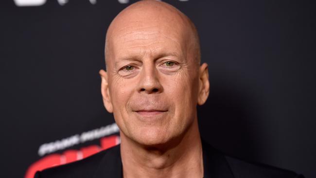 Bruce Willis at the premiere of Sin City: A Dame To Kill For. Picture: Frazer Harrison/Getty Images