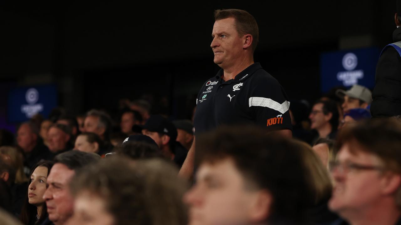 Michael Voss, senior coach of Carlton. Picture: Michael Klein