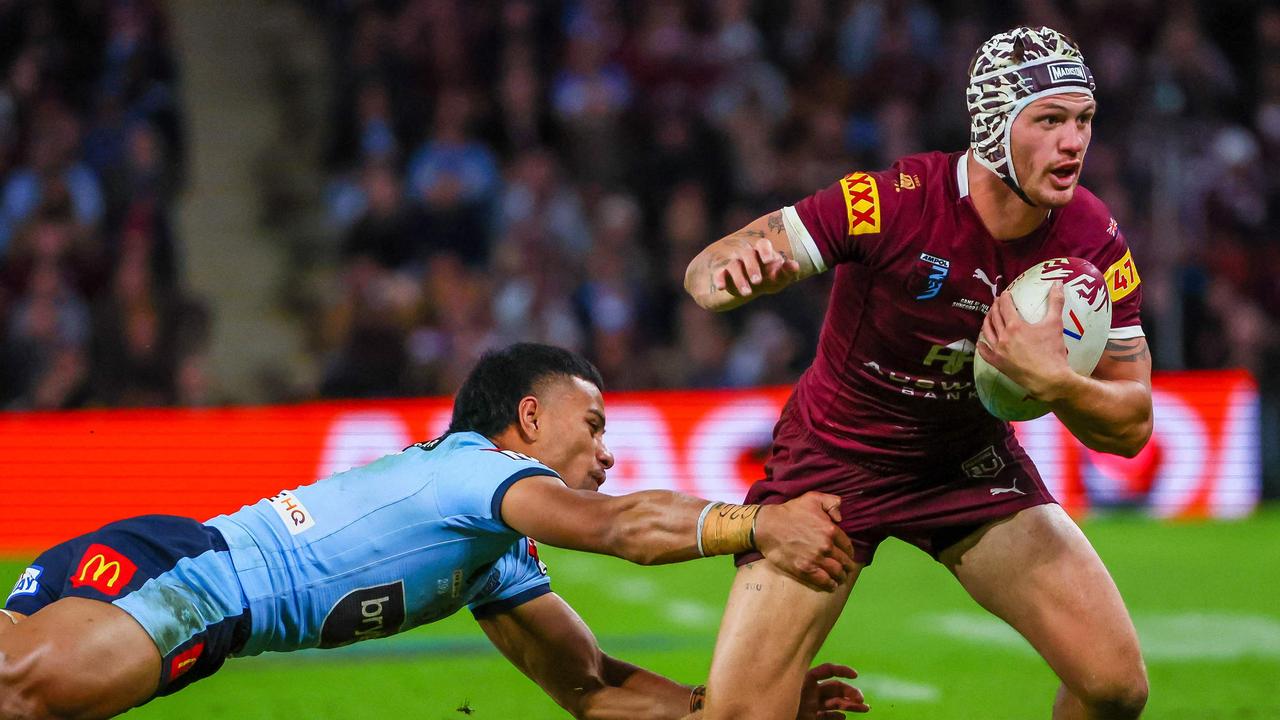 Kalyn Ponga in action for Queensland during State of Origin in 2022. Picture: AFP