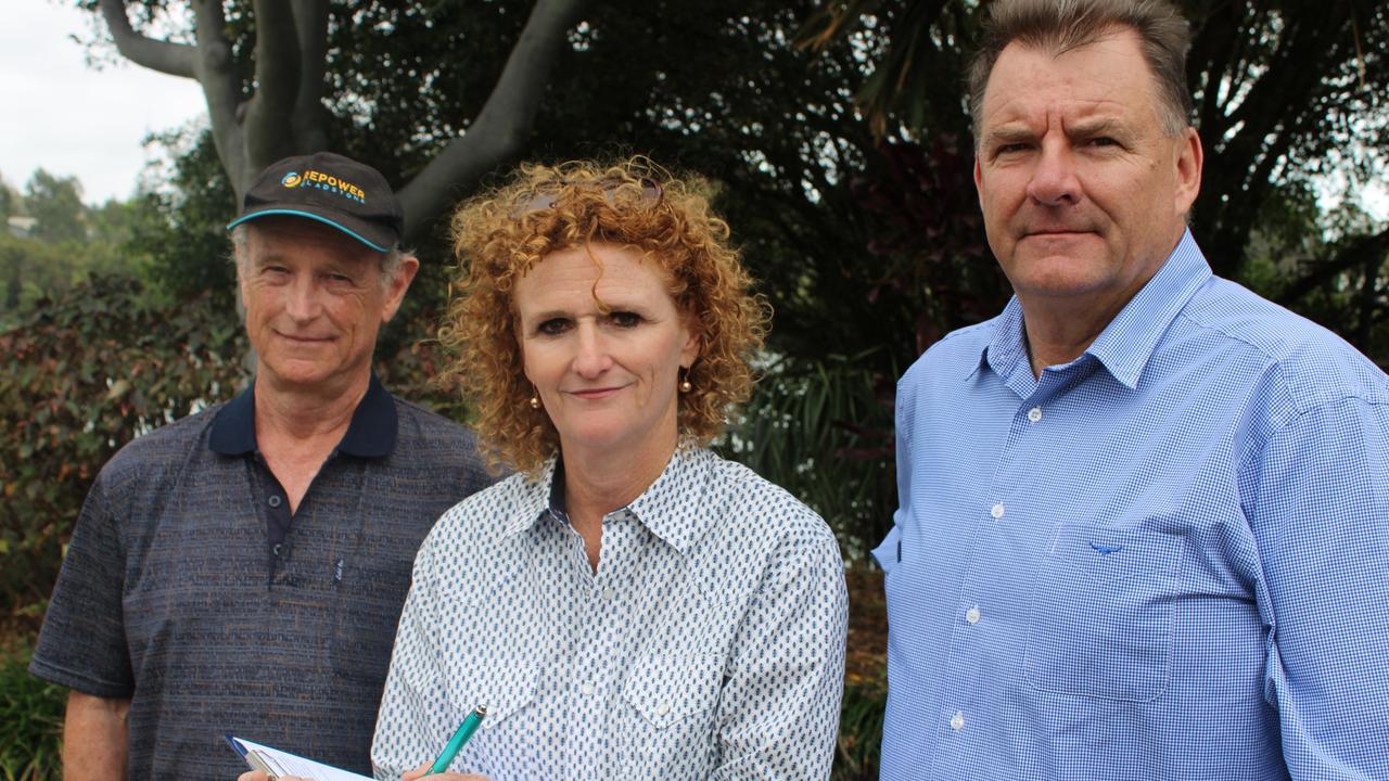 LNP Burnett MP Stephen Bennett launched a petition opposing the proposed coal mine for Bundaberg together with community group leaders.