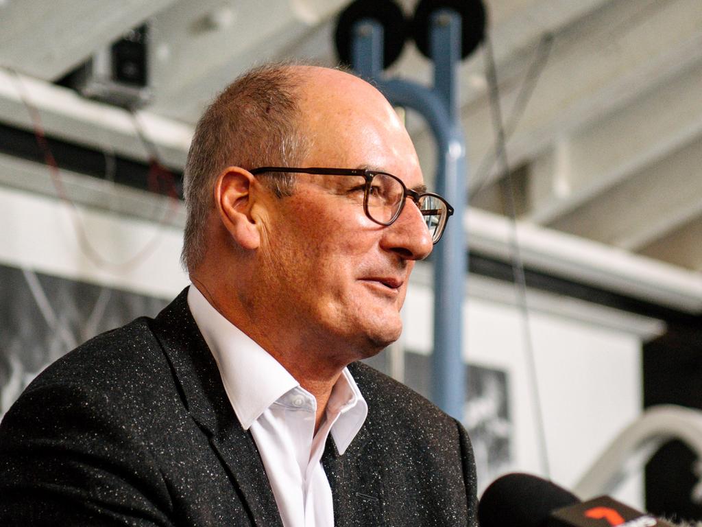 David Koch in Adelaide. (The Advertiser/ Morgan Sette)